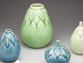 Craftsman Bud Vases