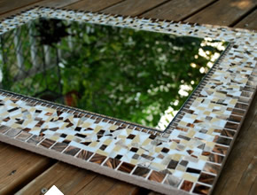 Mosaic Bathroom Mirror