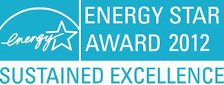 Award Badge: U.S. Environmental Protection Agency’s 2012 ENERGY STAR Sustained Excellence Award